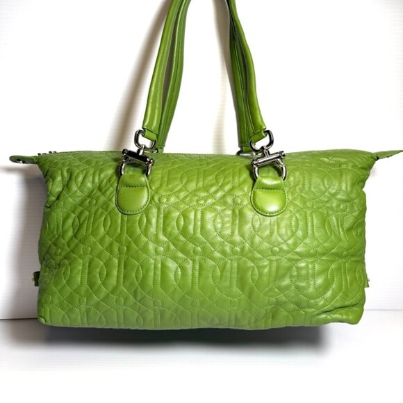 Donald Pliner Donald J Pliner Quilted Leather Hobo Bag - Picture 1 of 13